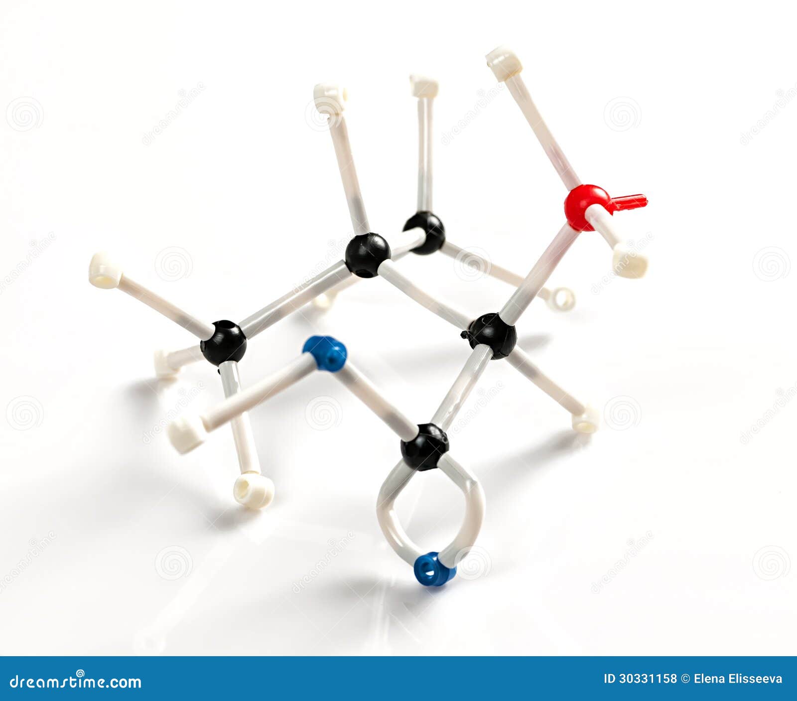 Molecular Model Of Amino Acid Valine Royalty Free Stock Photos Image