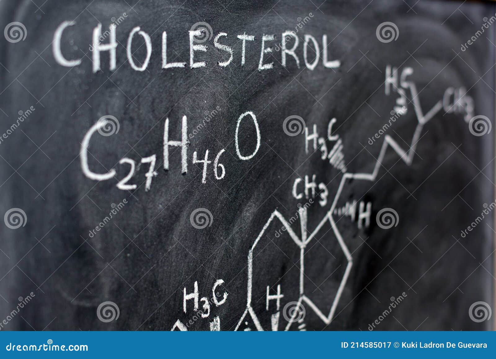 molecular and structural formula of cholesterol