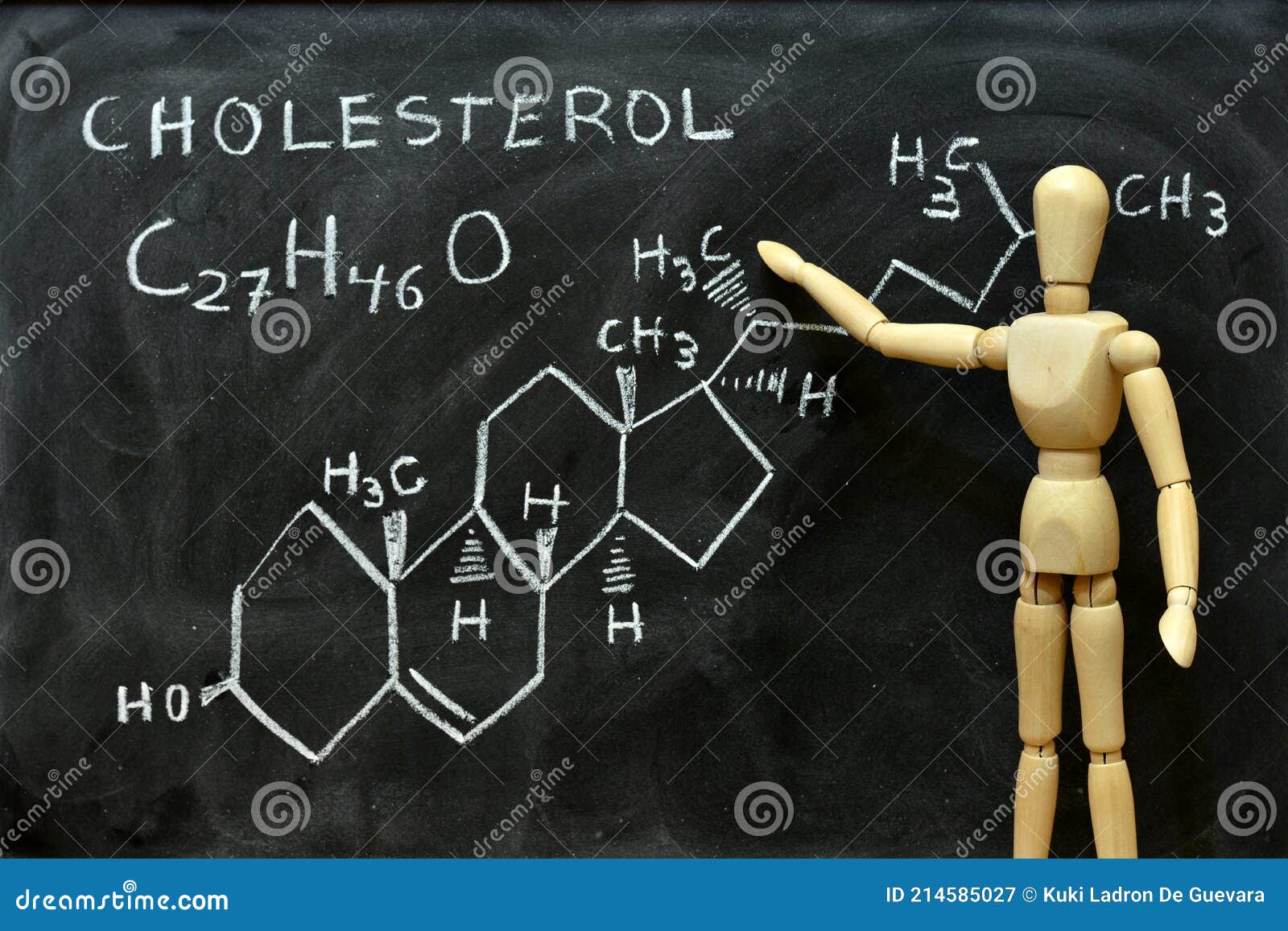 molecular and structural formula of cholesterol