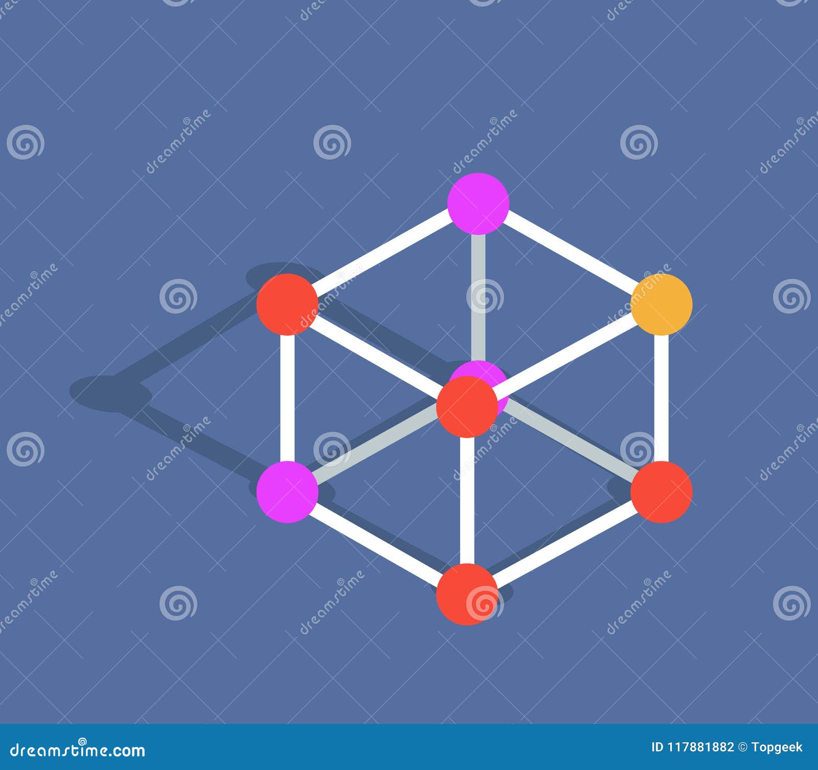 molecule mode    on blue