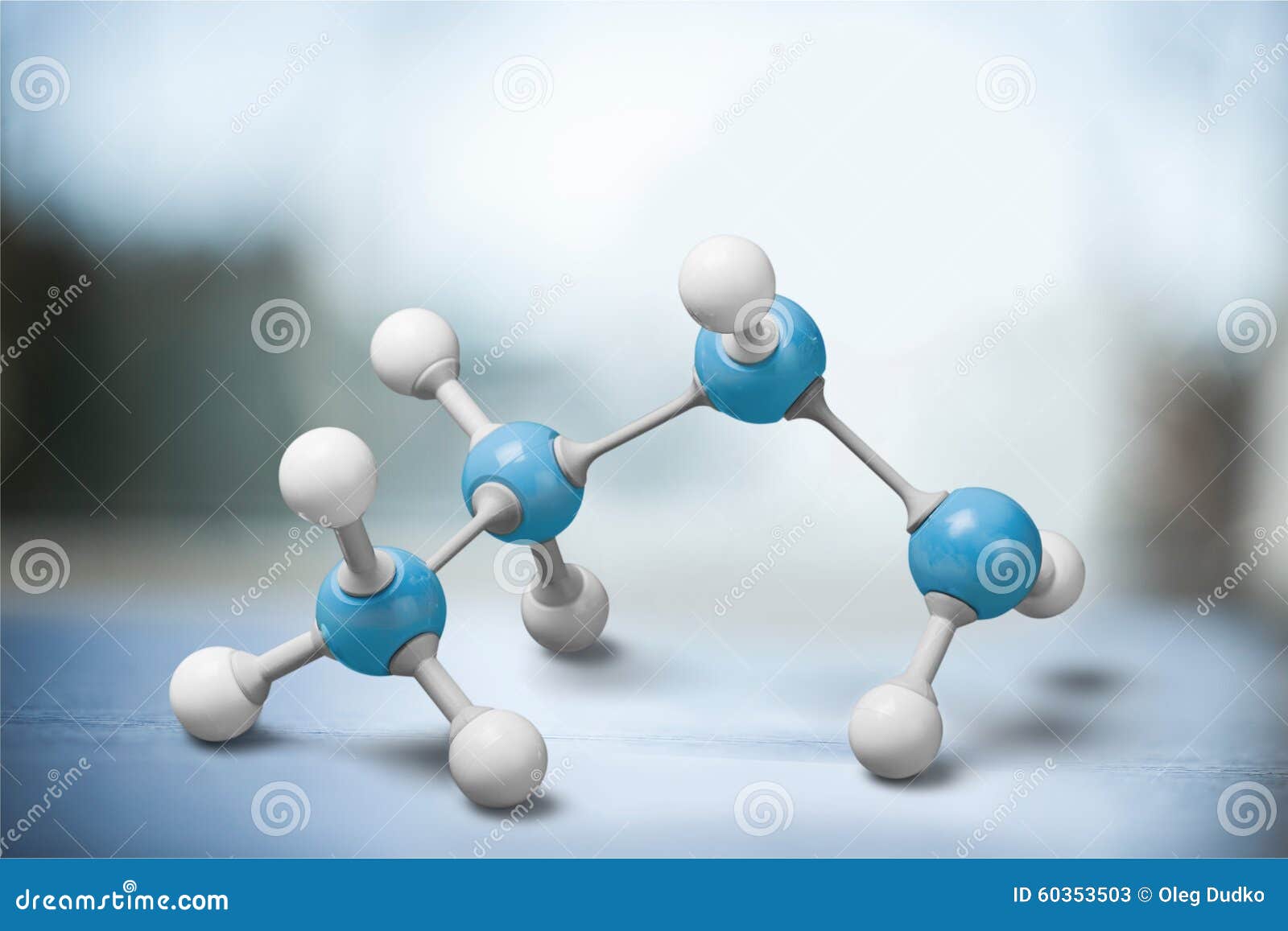 Molecule stock illustration. Illustration of atom, blue - 60353503