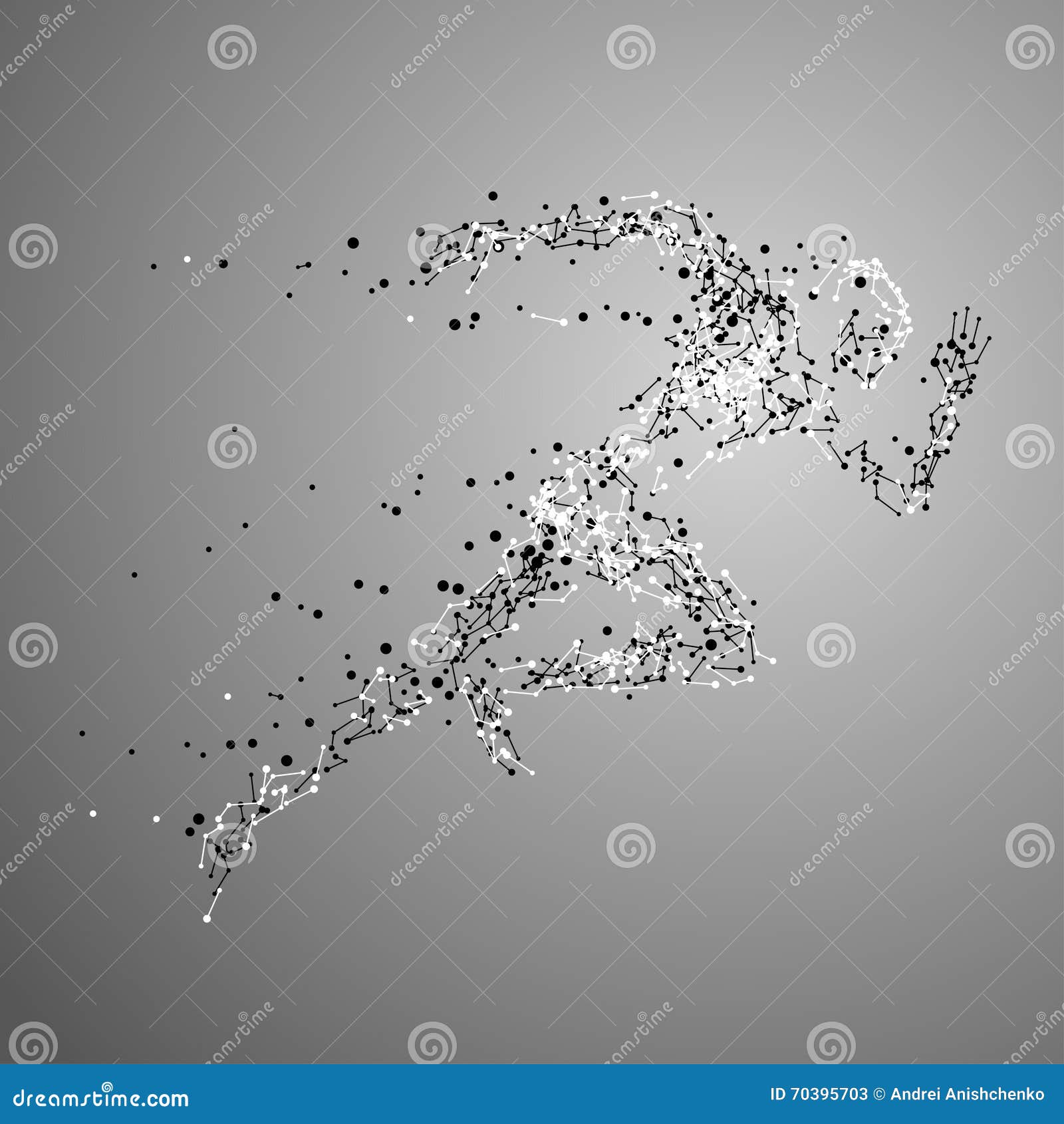 molecule running man