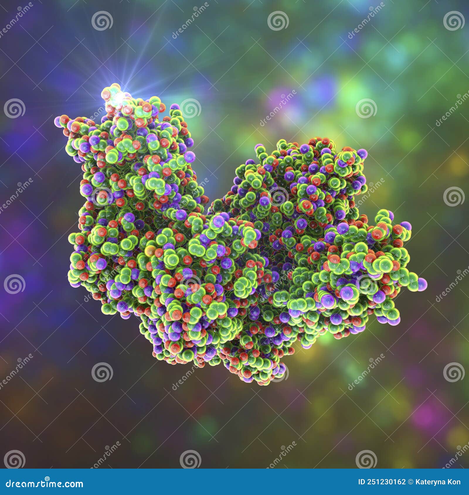 molecule of tetanus neurotoxin