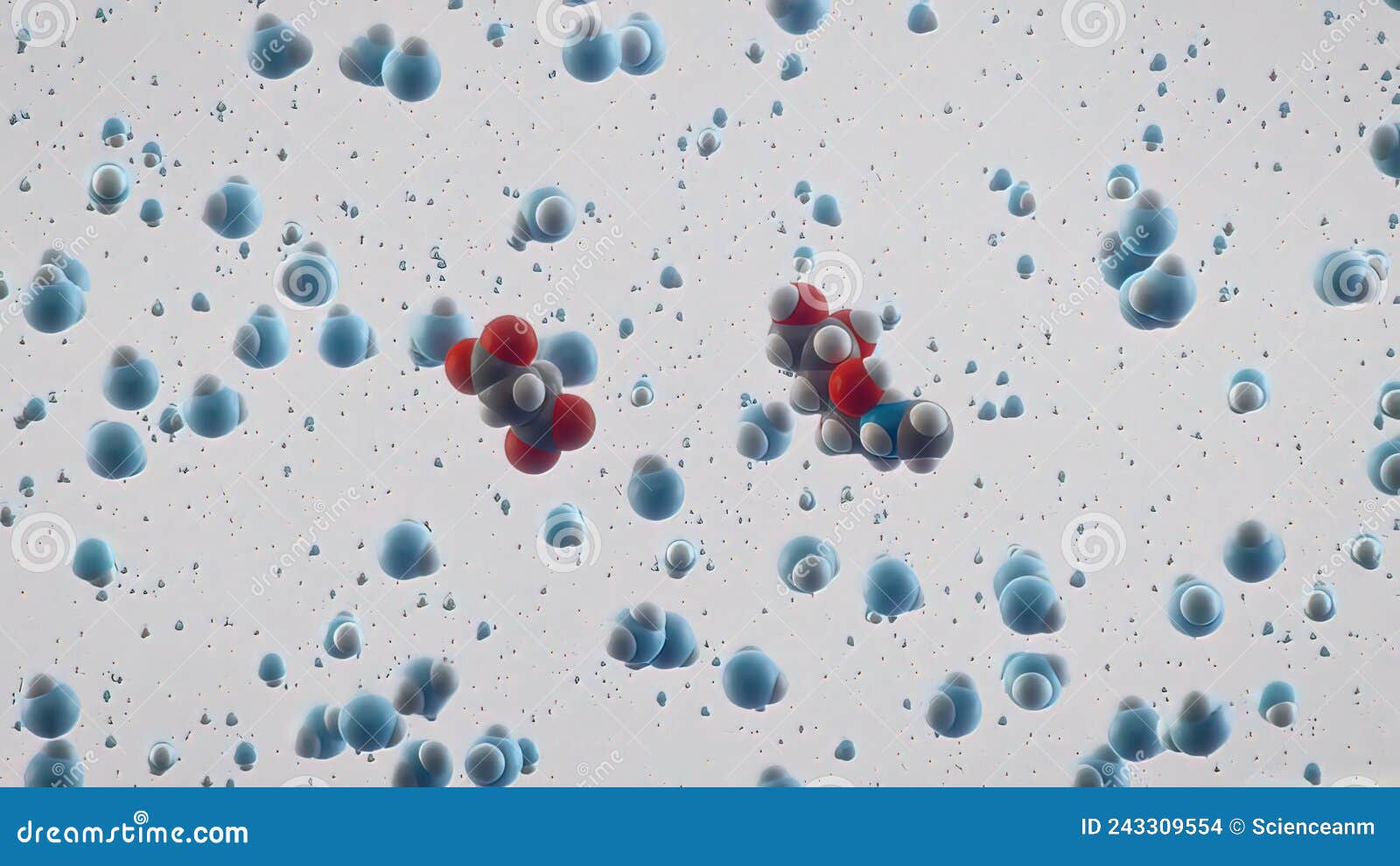 Activation of Effector Cells, Antibody Cell Stock Illustration