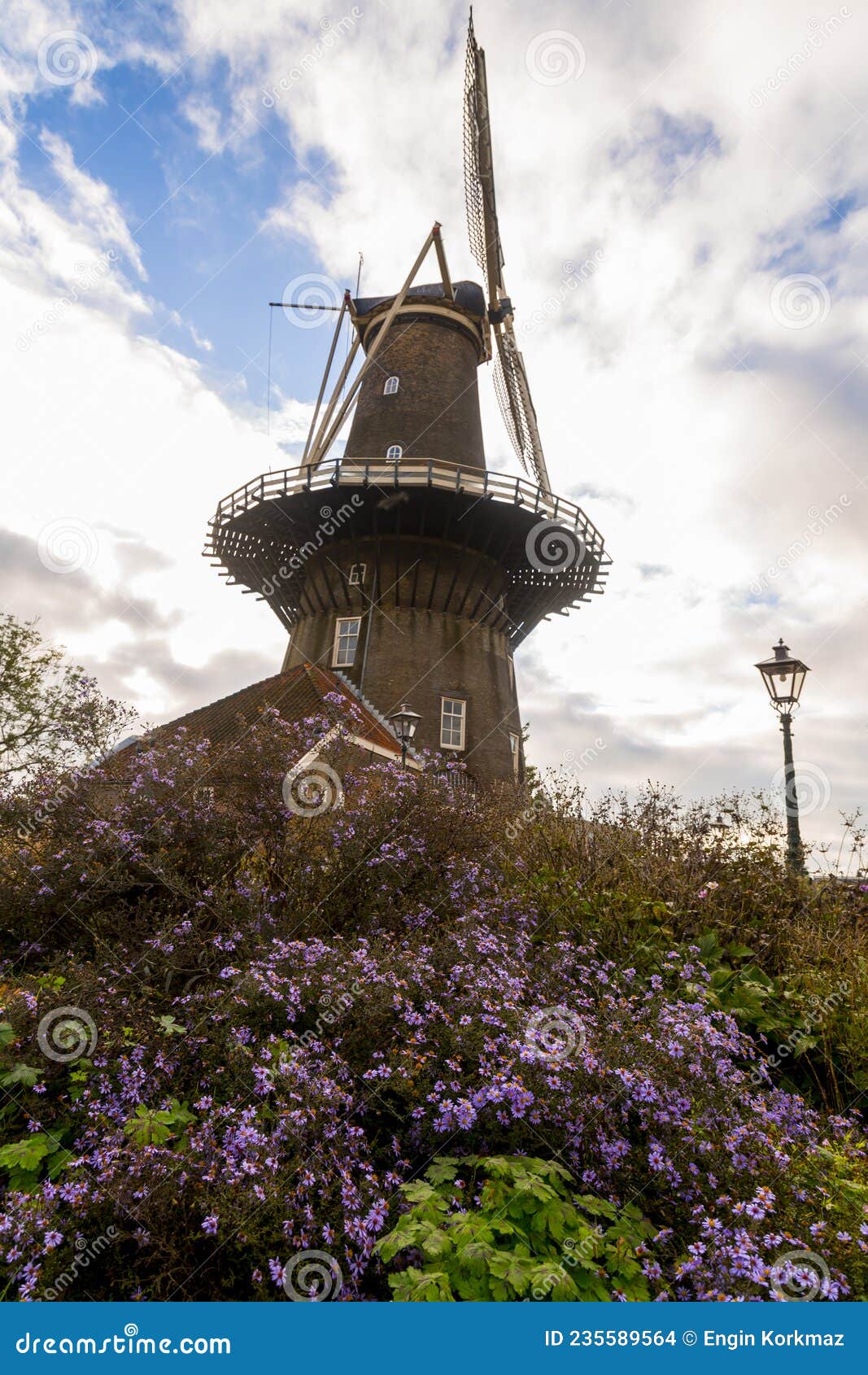 Molen De Valk Is A Tower Mill And Museum In Leiden Netherlands Editorial Stock Image Image Of 