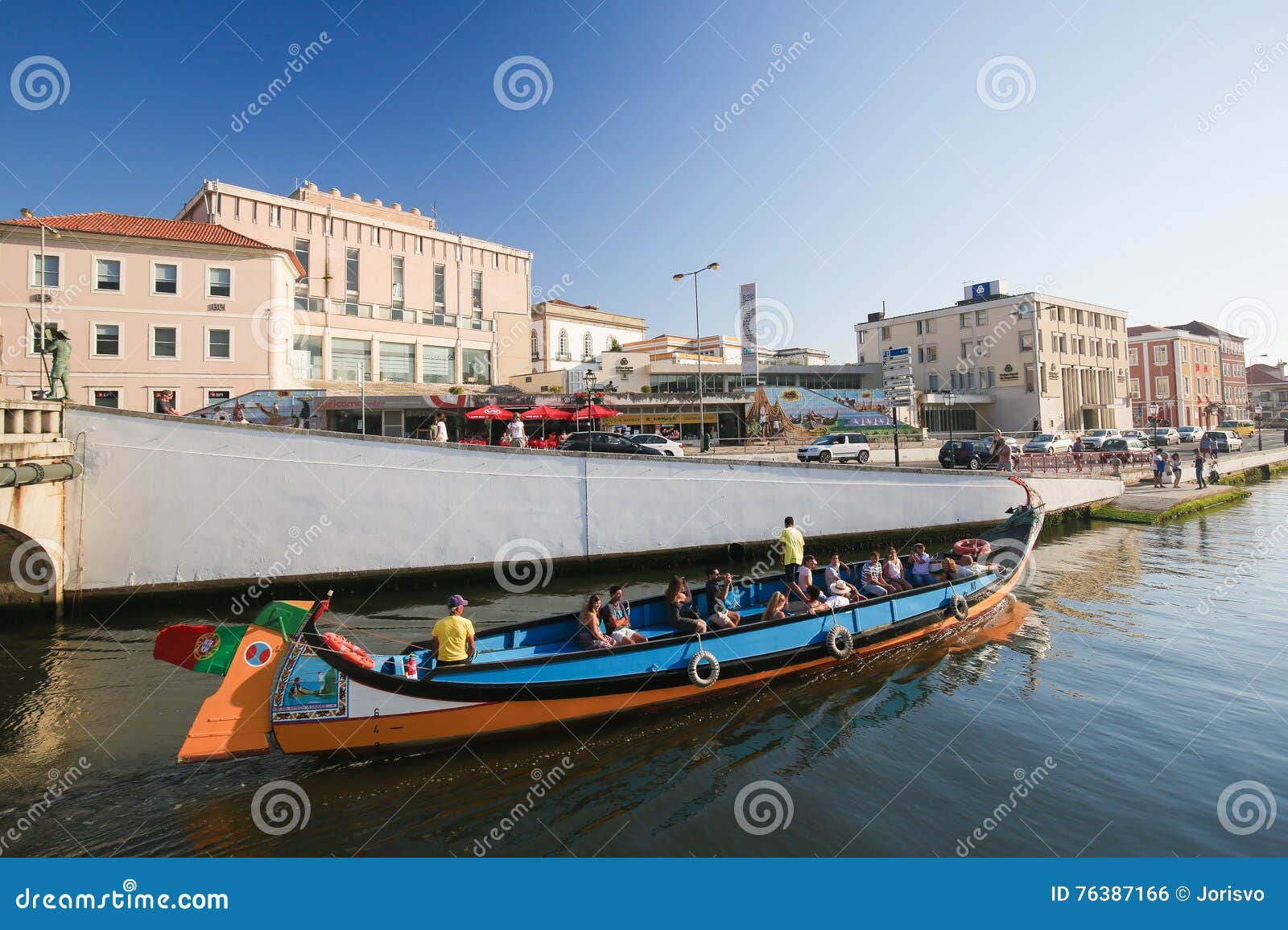 Moliceiro In Aveiro Centro Region Portugal Redaktionelles Foto Bild Von Portugal Aveiro