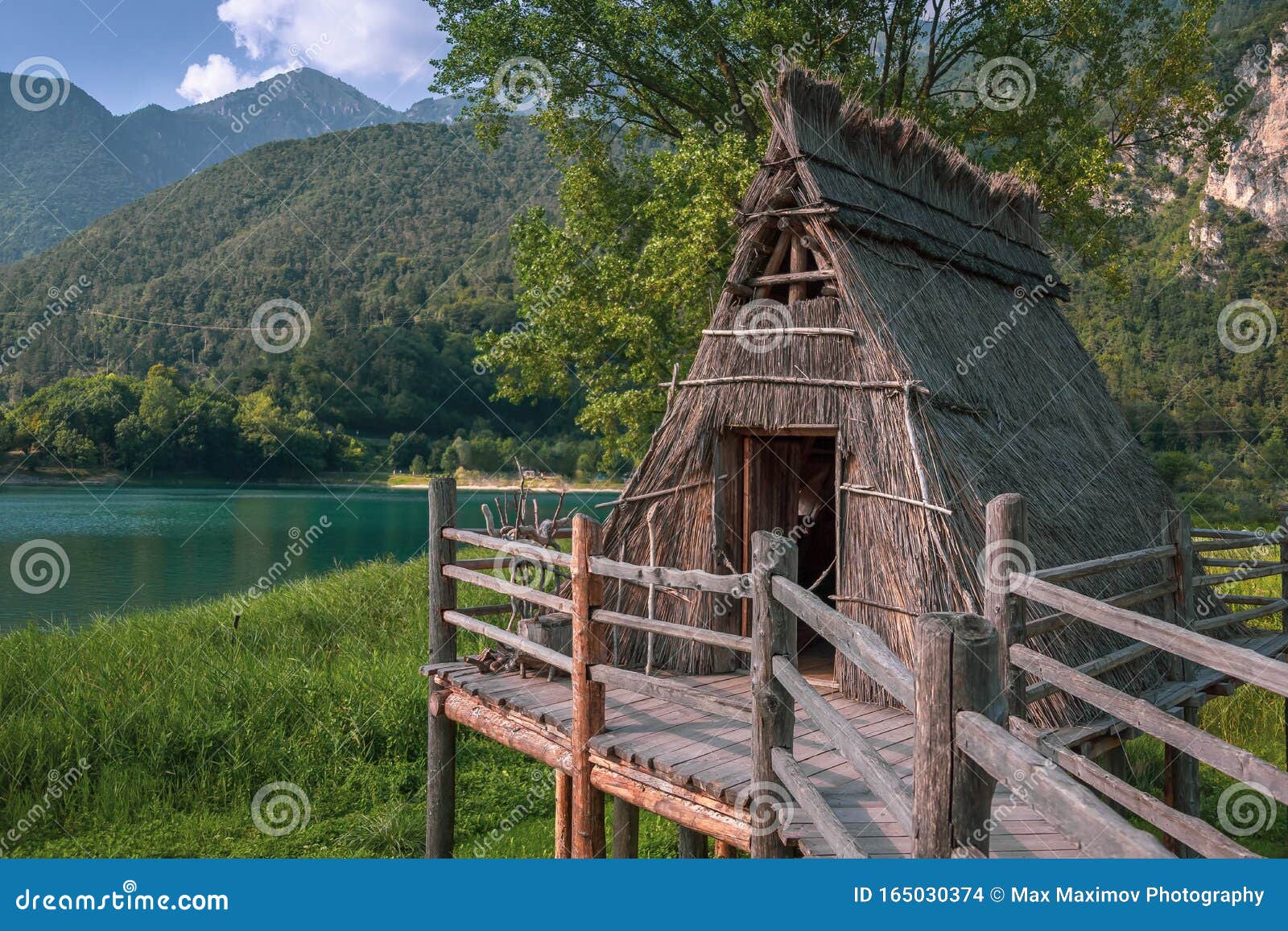 molina di ledro, italy - prehistoric pile dwellings around the alps unesco world heritage