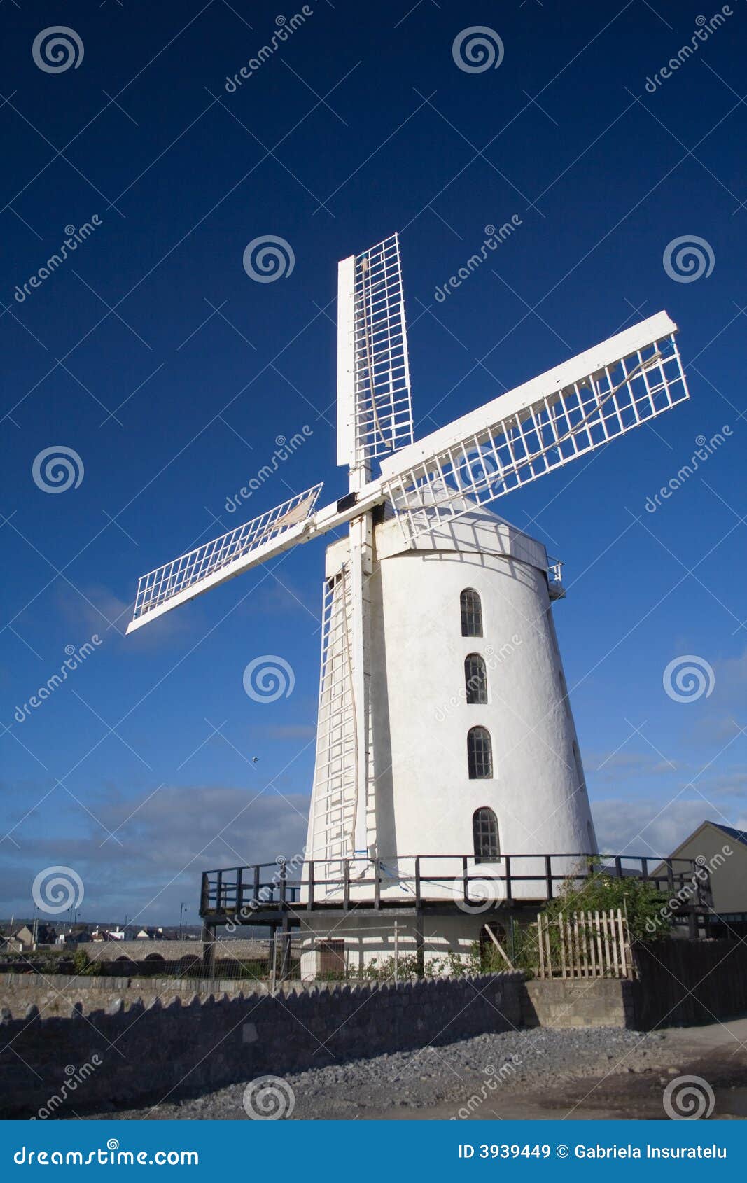 Molino de viento de Blennerville. Molino de viento en Blennerville, Irlanda de Blennerville