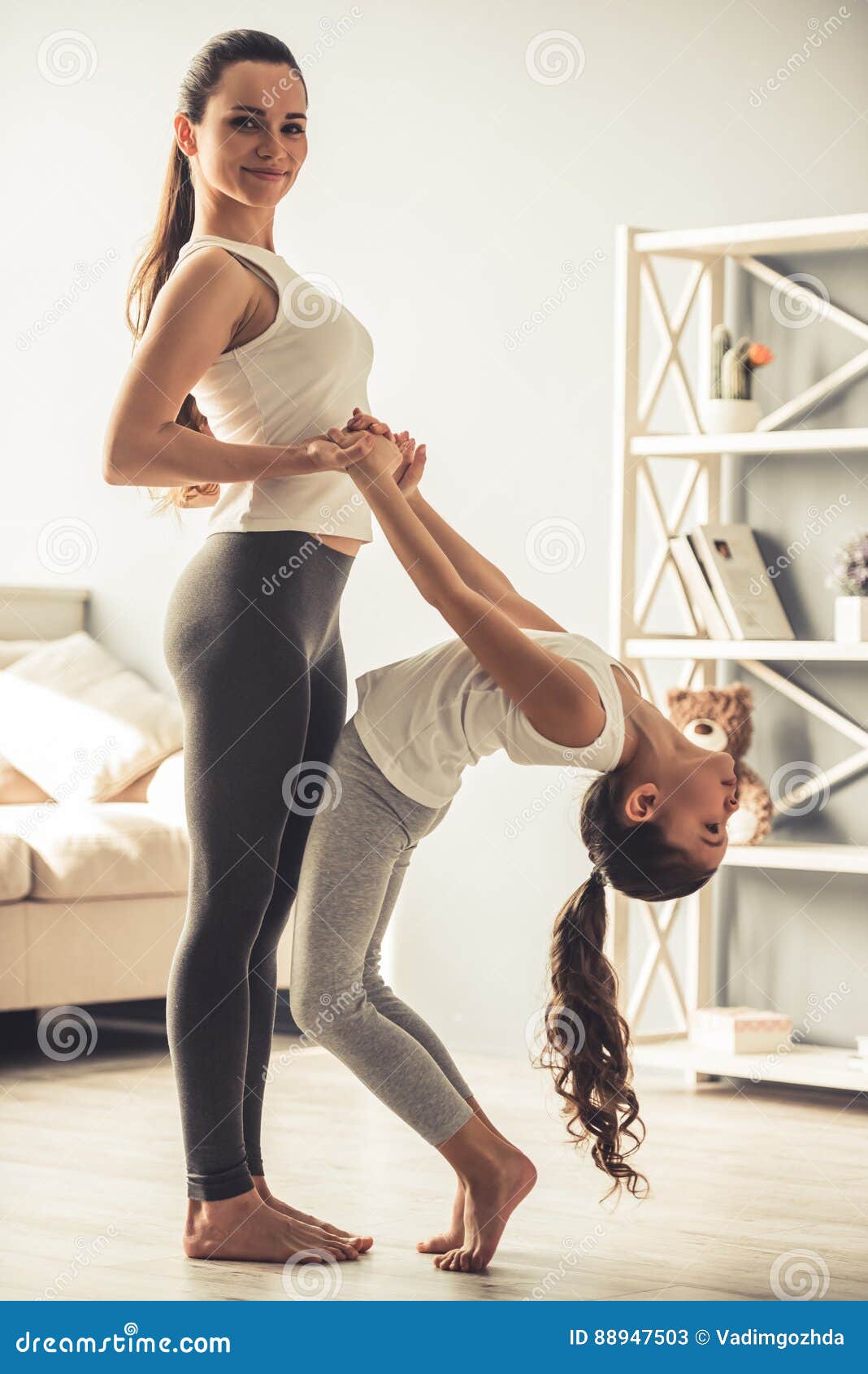 Aumbience Yoga & Wellness - Look at this mother daughter duo giving a  partner yoga pose a try!! Looking good ladies! This and other fun and  playful partner postures are coming your