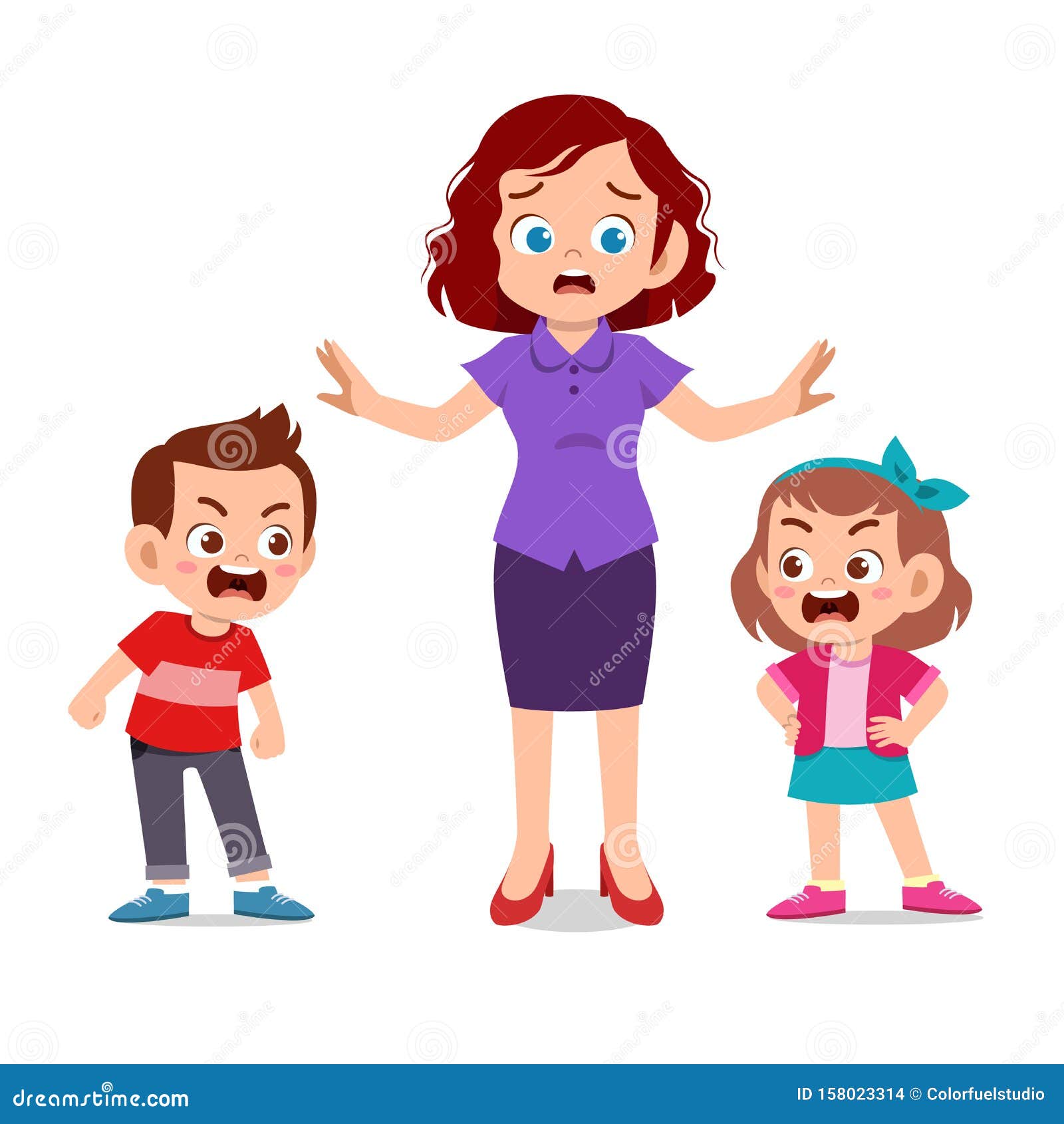 2,204 Angry Mom Cartoon Images, Stock Photos, 3D objects, & Vectors