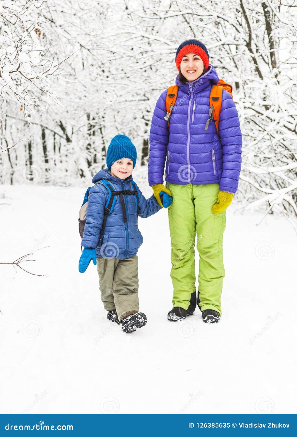mom son in forest mom son in forest