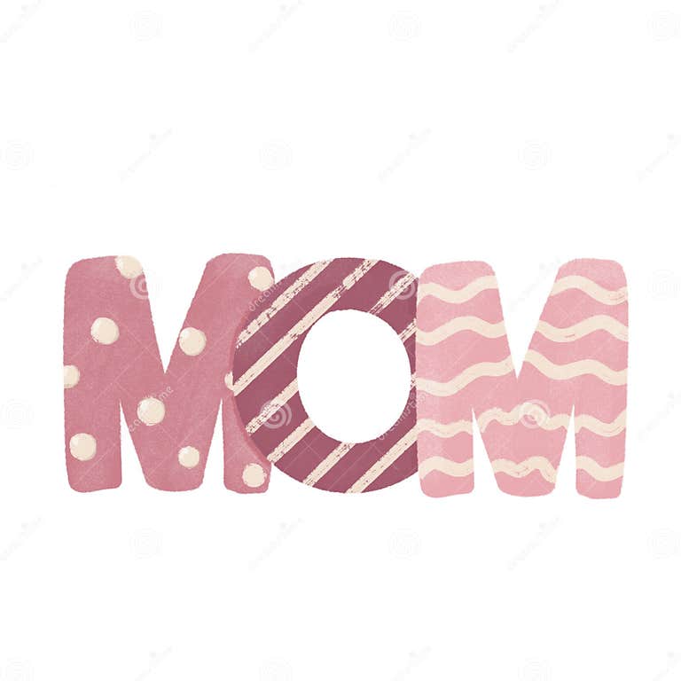 Mom Word Letter Cute Design Stock Illustration Illustration Of Pink mom-word-letter-cute-design-stock-illustration-illustration-of-pink