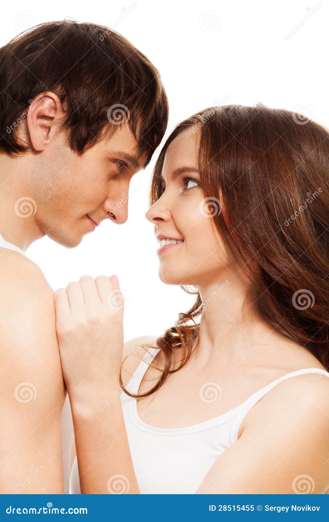 The Moment Of Intimacy Stock Image Image Of Adult Handsome 28515455