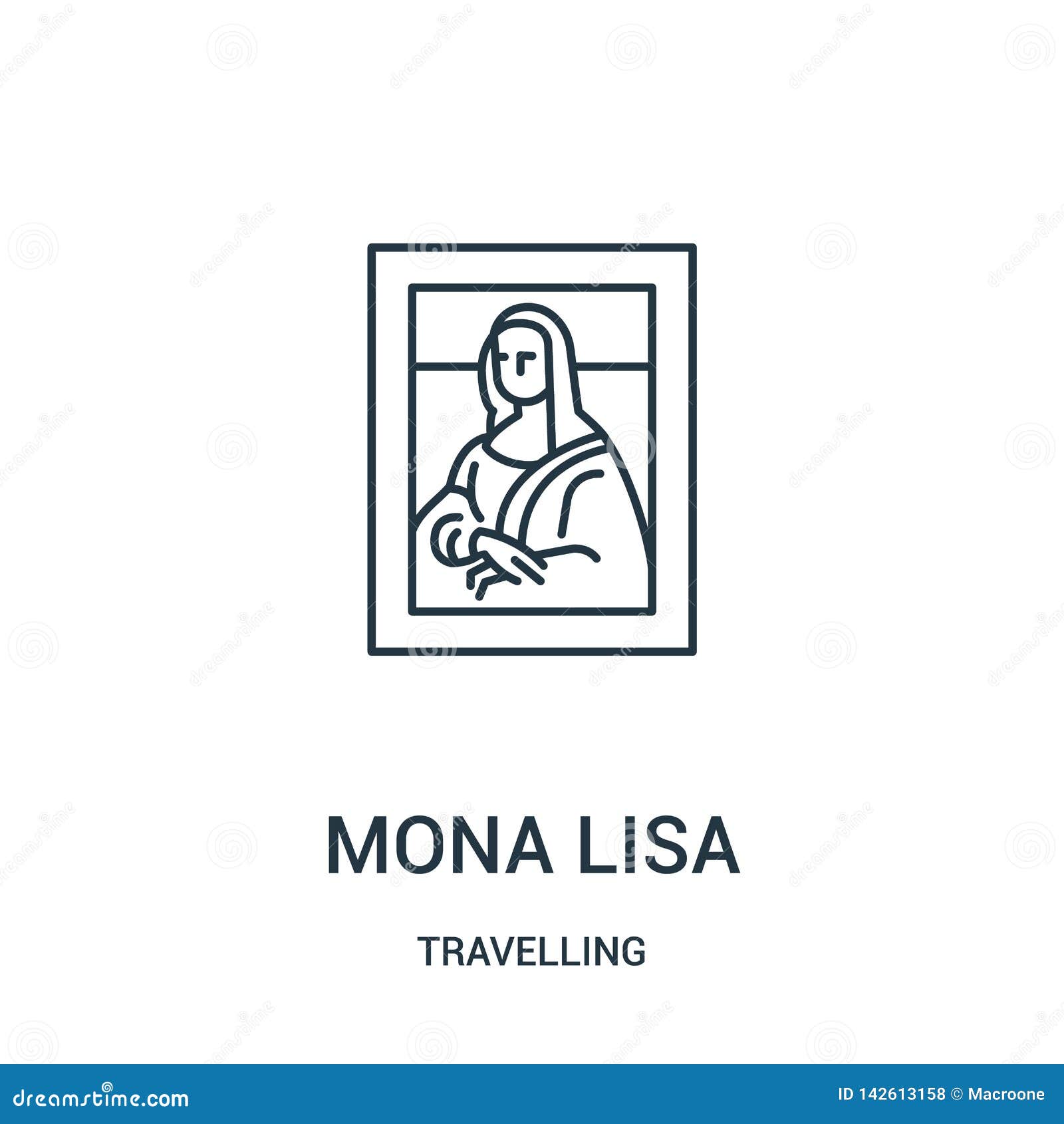 Мона Лиза вектор