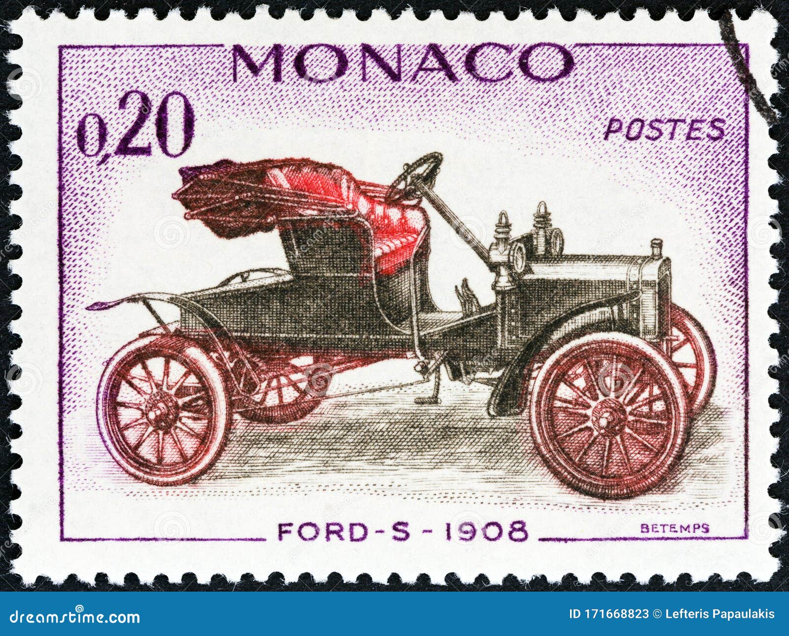 Download MONACO - CIRCA 1961: A Stamp Printed In Monaco From The ...