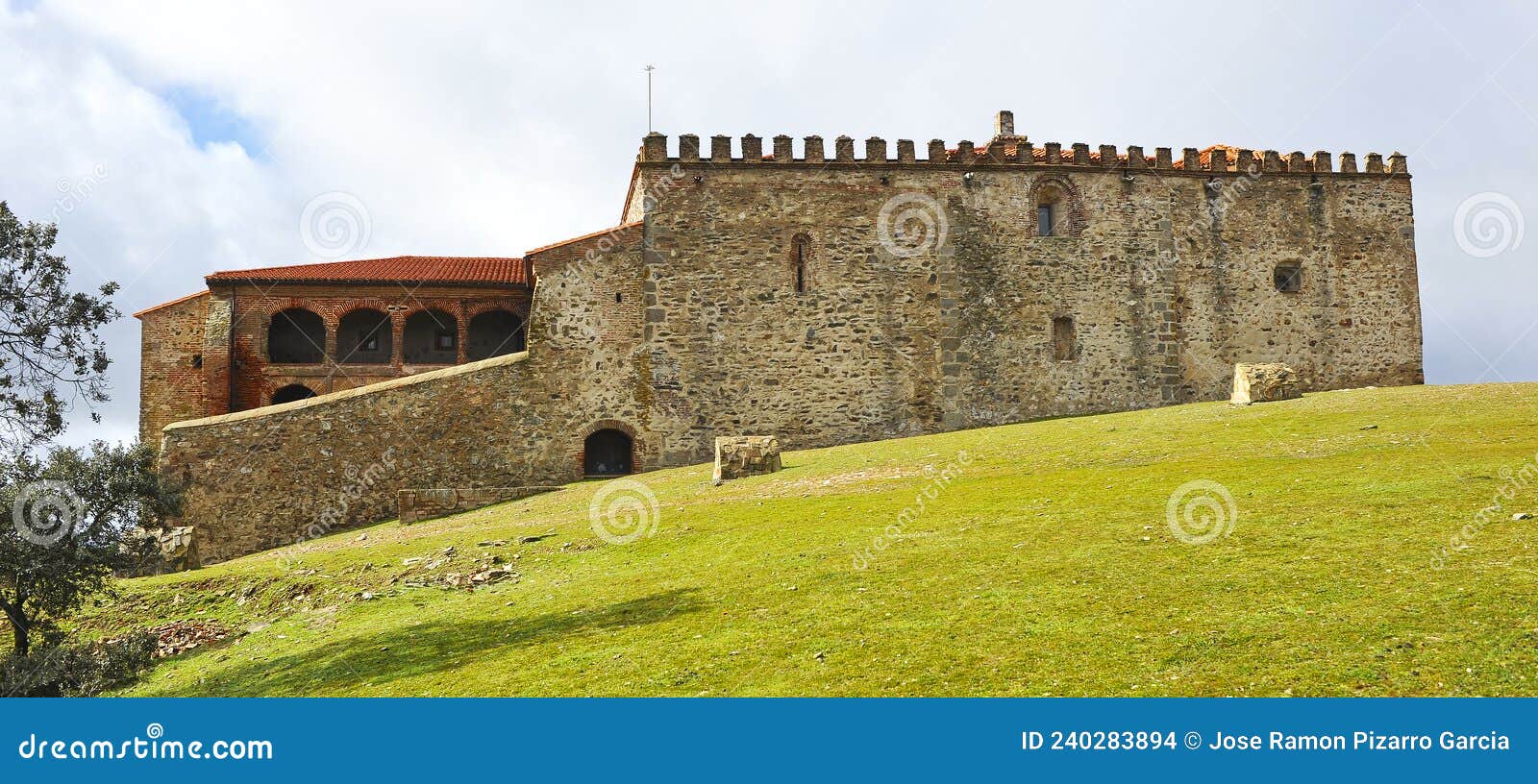 monasterio de tentudia, provincia de badajoz, espaÃÂ±a