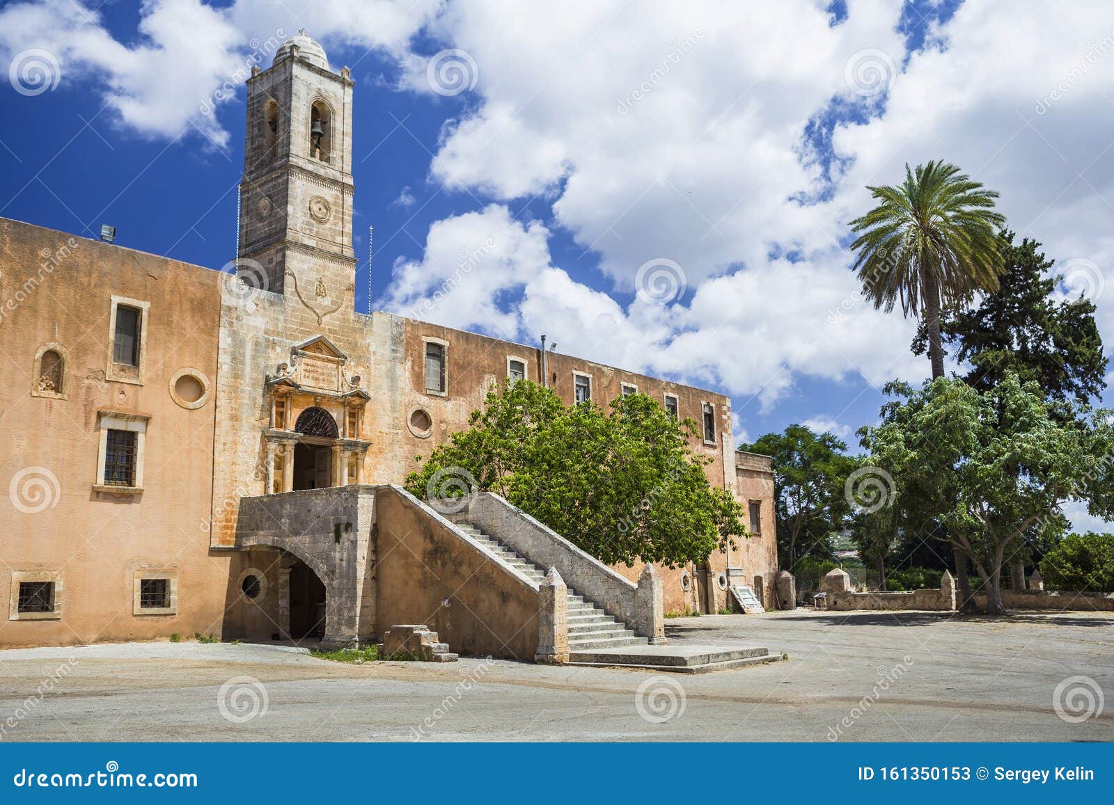 monastery of agia triada of tzagarolon, crete, greece