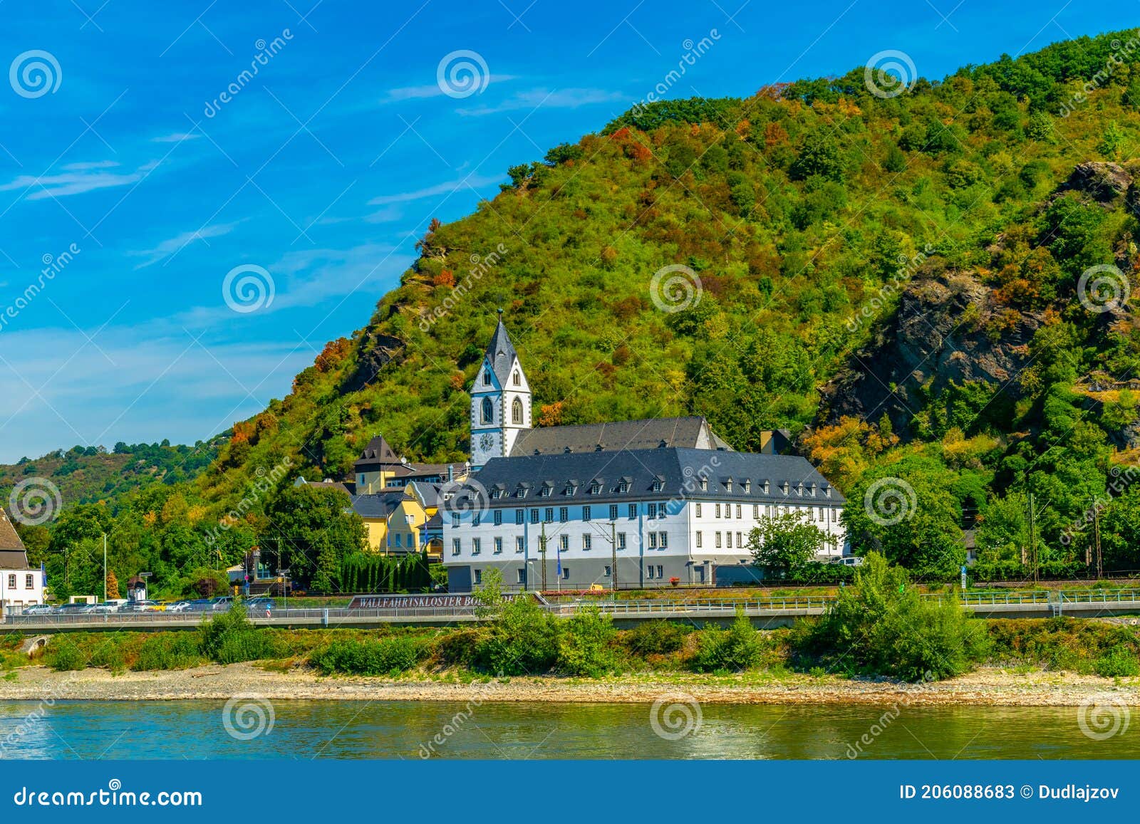 Monastery at Bornhofen in Germany Stock Image Image of rheingau