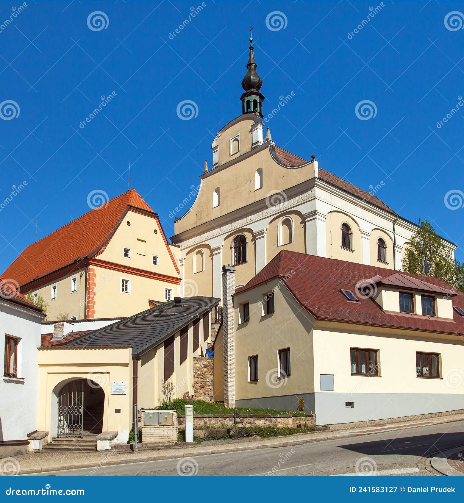 monastery dacice, moravia, czech republic