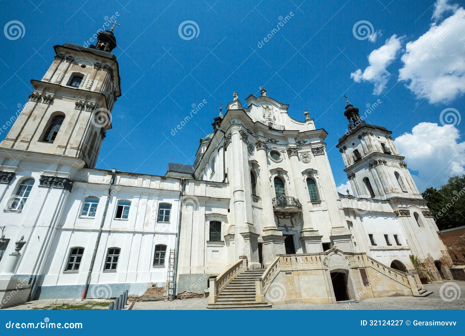 monastery of discalced carmelites in berdychiv, ukraine
