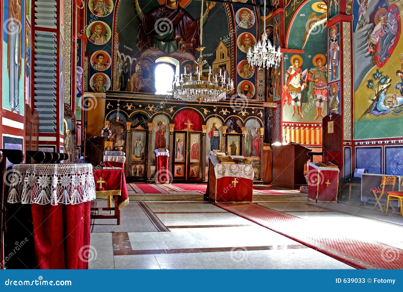 Monastery interior stock image. Image of gregorian, belief - 639033