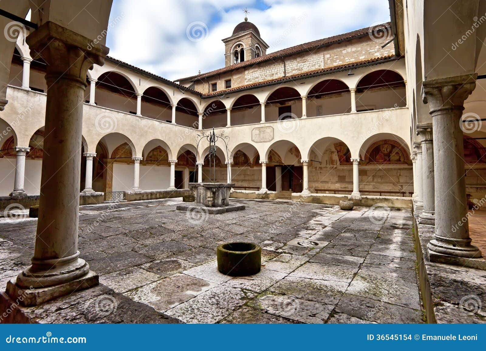 monastery, sanctuary saint vittore and saint corona near anzu, feltre, belluno