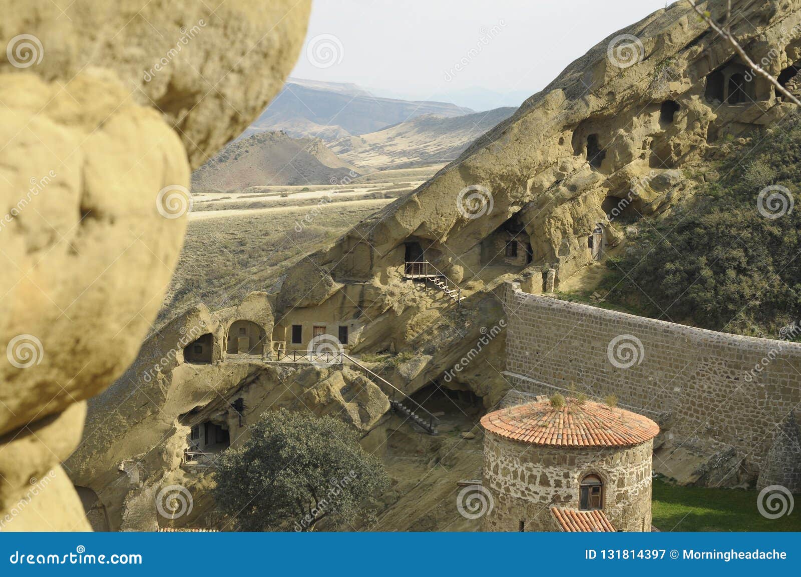 the monastic complex of david gareja