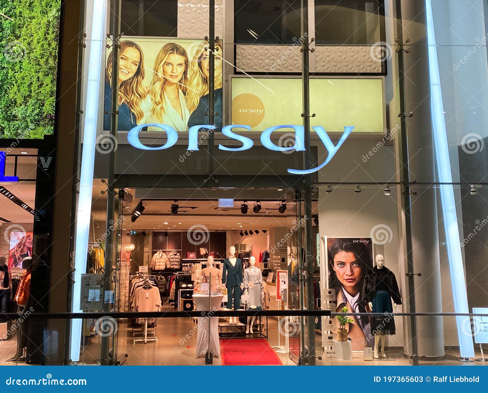 View on Orsay Fashion Label Company Store Front Inside Minto Shopping ...