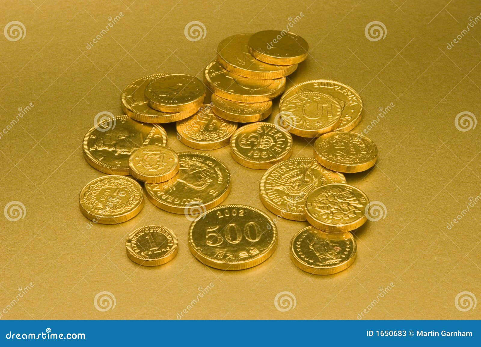 2,572 Monedas Del Chocolate Fotos de stock - Fotos libres de regalías de  Dreamstime