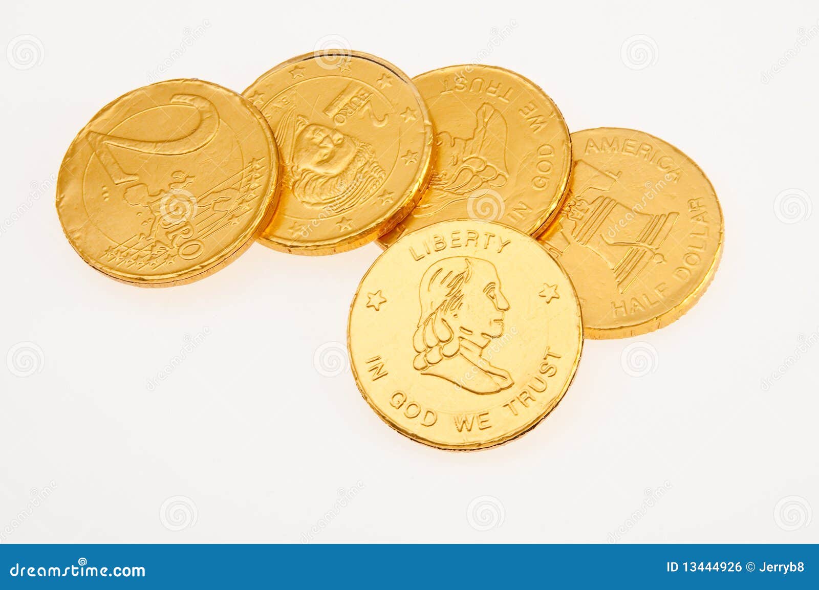 2,572 Monedas Del Chocolate Fotos de stock - Fotos libres de regalías de  Dreamstime