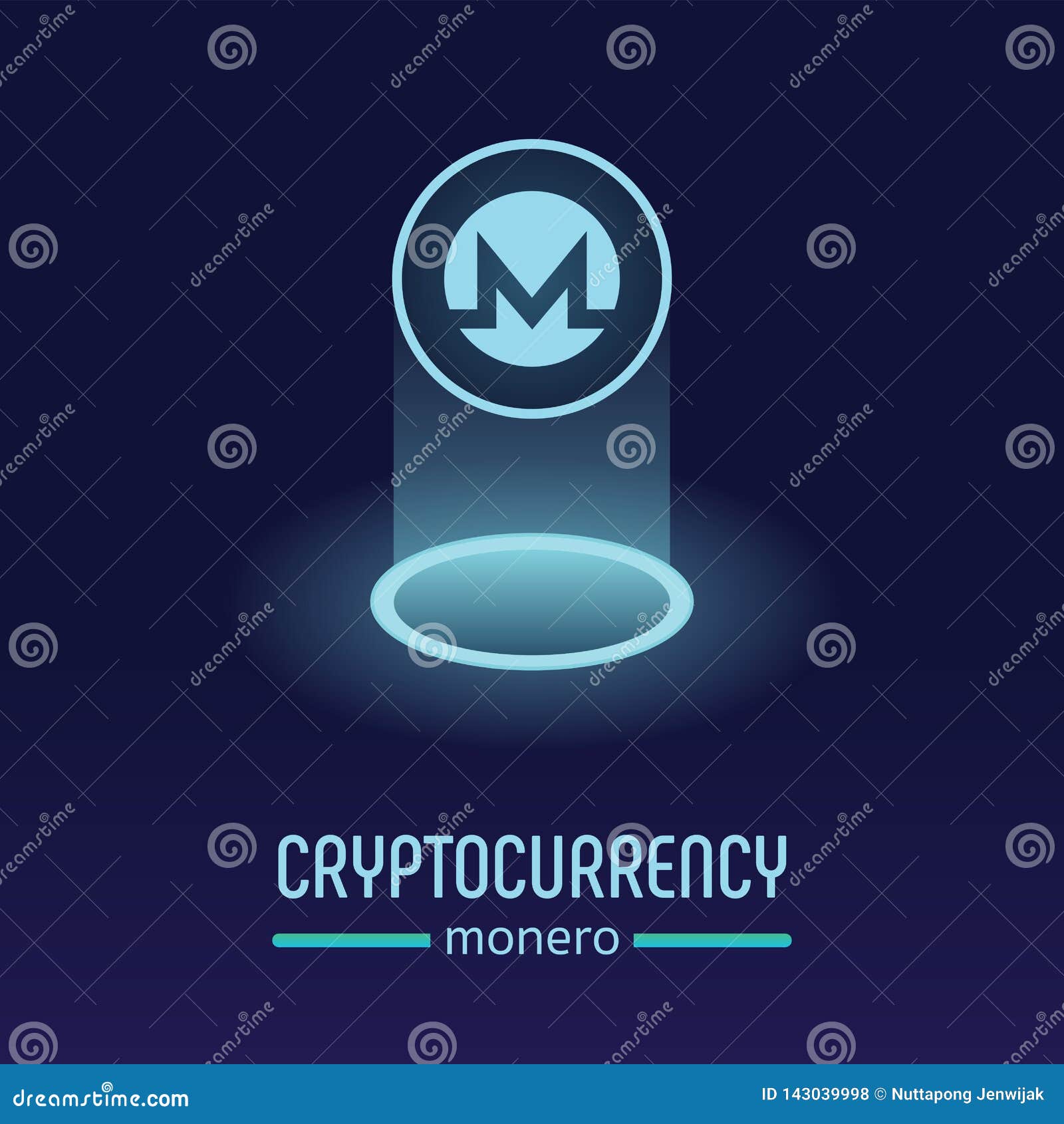 Monero Cryptocurrency Technology Logo Vector Editorial Stock Photo -  Illustration of graphic, digital: 143039998