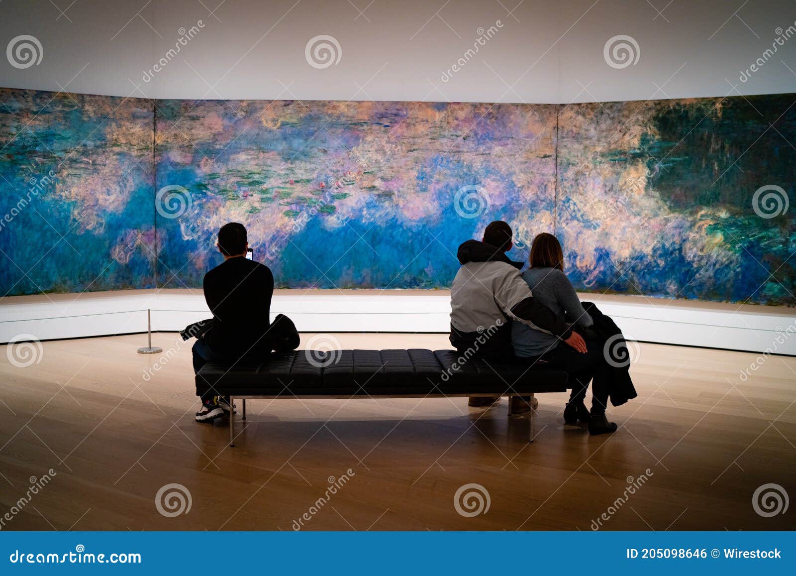 Hav psykologi Christchurch Monet am moma in New York redaktionelles foto. Bild von anstrich - 205098646
