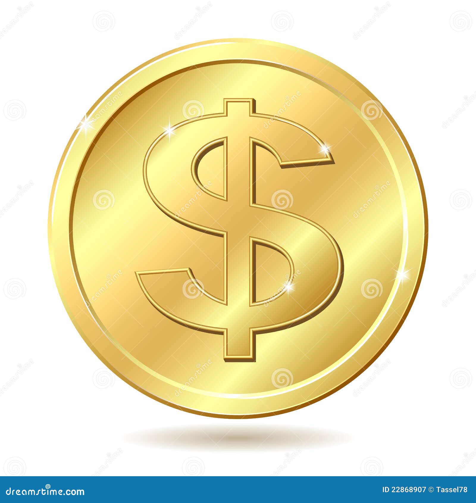 Insegna Dollaro Tono Oro Retrò Vintage Fermasoldi Bling Moda - Foto 13