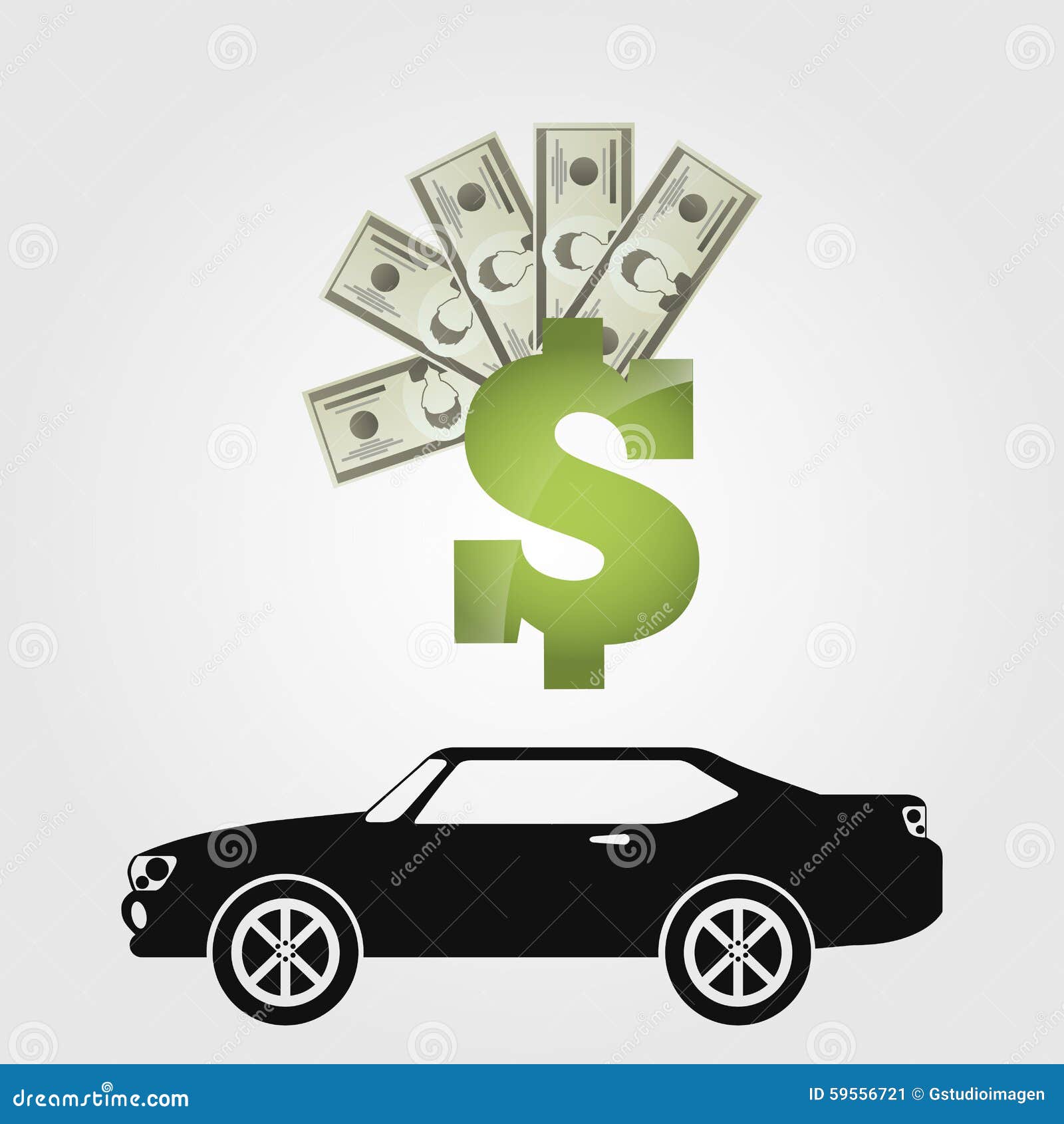 investment stock vector. Illustration of dollars 59556721