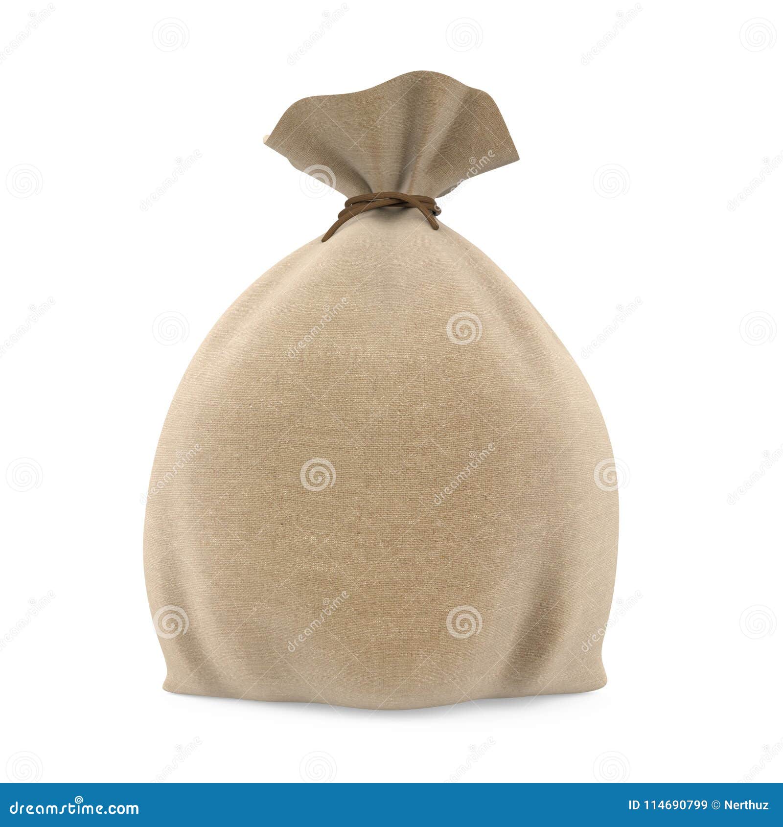 Money Bag Isolated Stock Illustration Illustration Of Empty - 