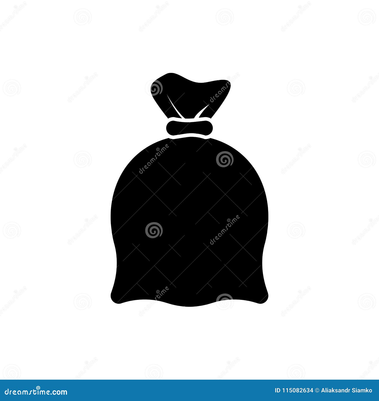 Dollar Money Icon Bag Vector Stock Vector (Royalty Free) 192639320