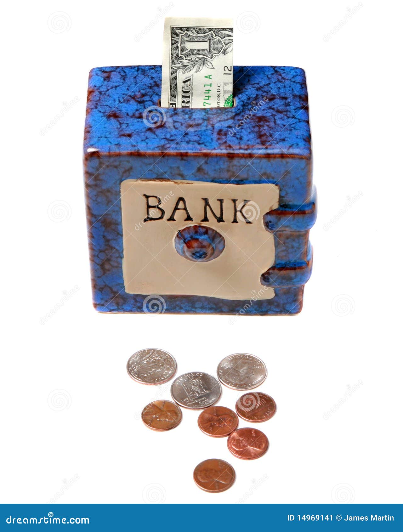 Money in the bank stock image. Image of monetary, dollar - 14969141
