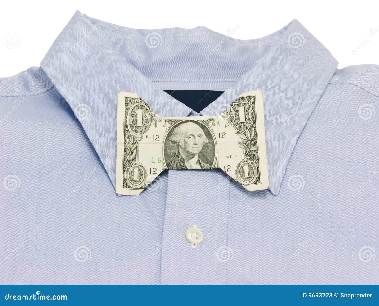 Money bow tie stock image. Image of cash, currency, dollar 9693723