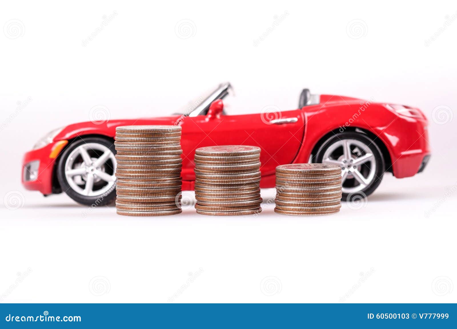 Money and car stock image. Image of price, transportation 60500103