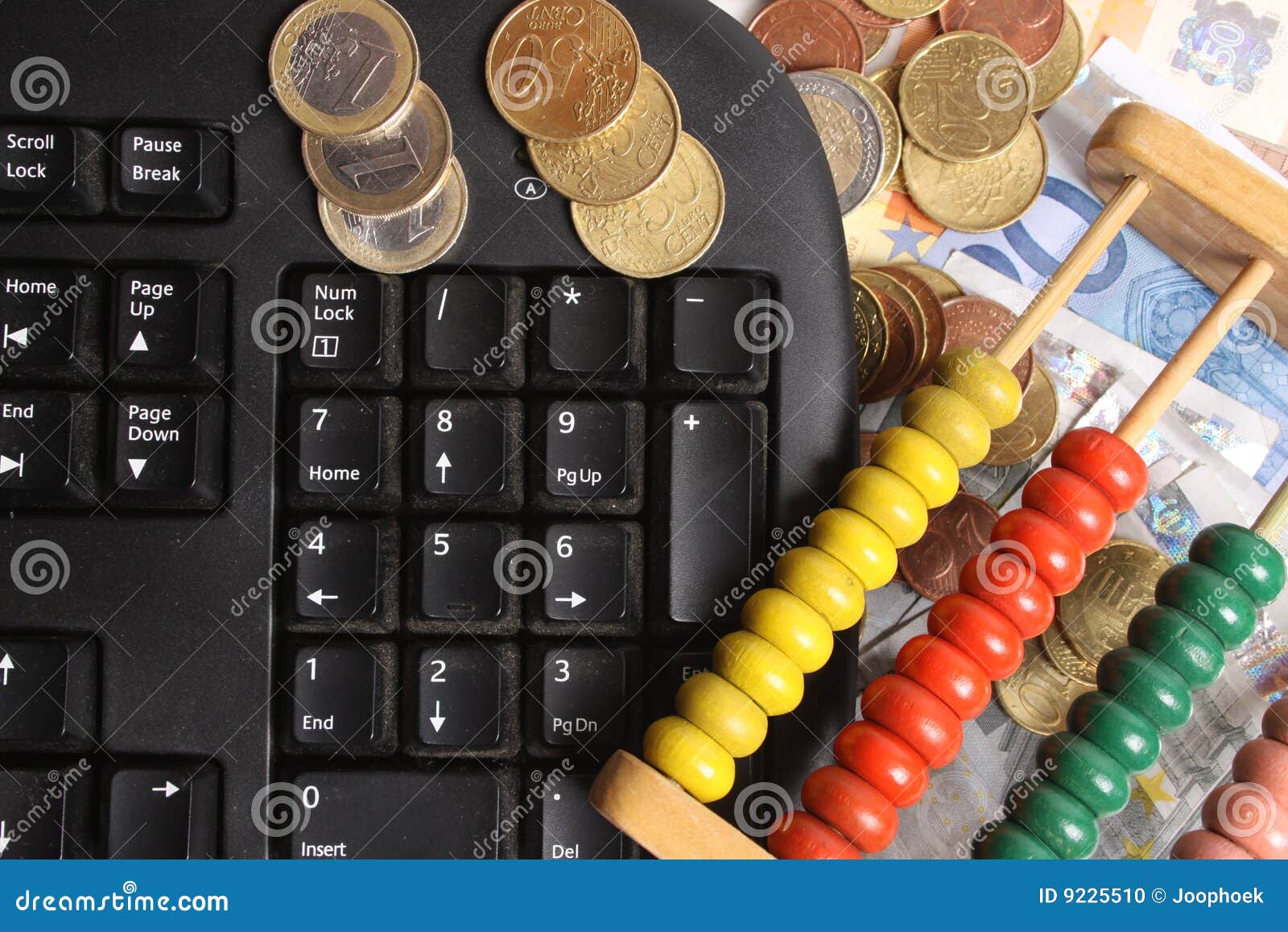 Moneycounter stock photo. Image of close, hardware, calculation 9225510