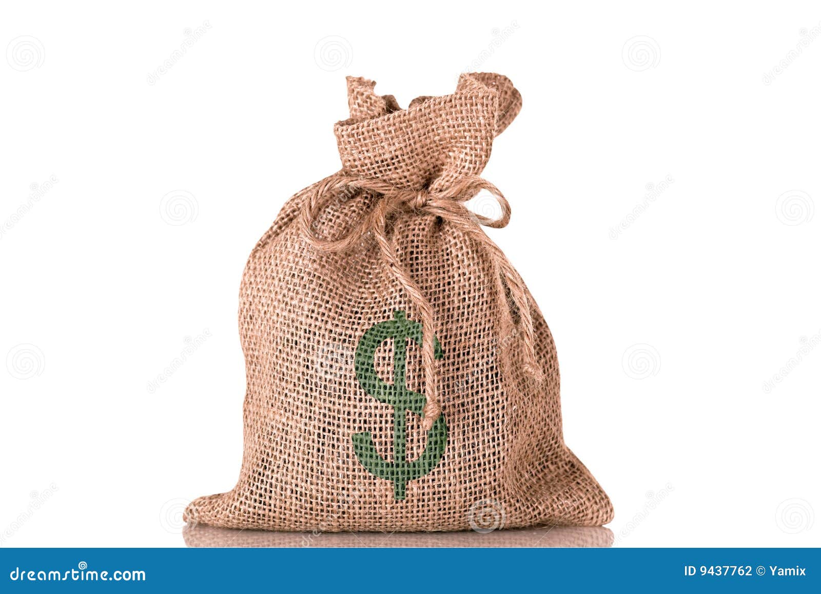 Money Dollar Bag stock photo. Image of earn, dollar, money 9437762