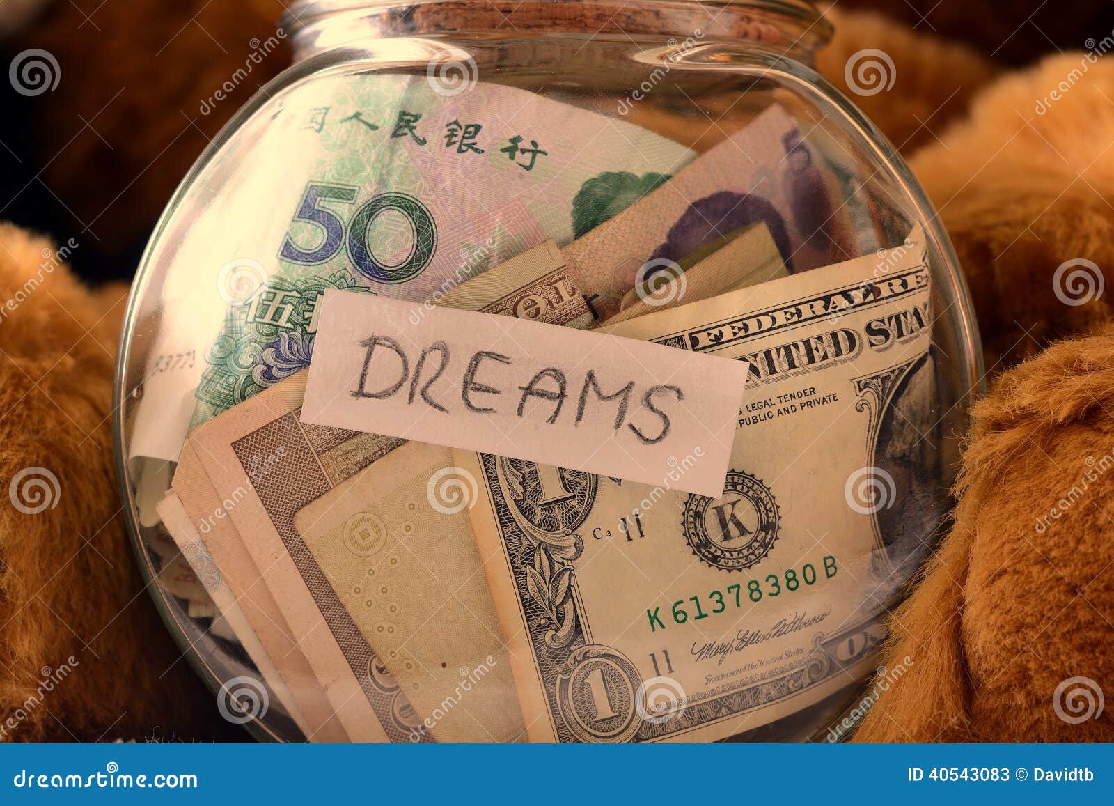 Money Dreams, Original Idea Stock Image - Image of cash, dollar: 40543083