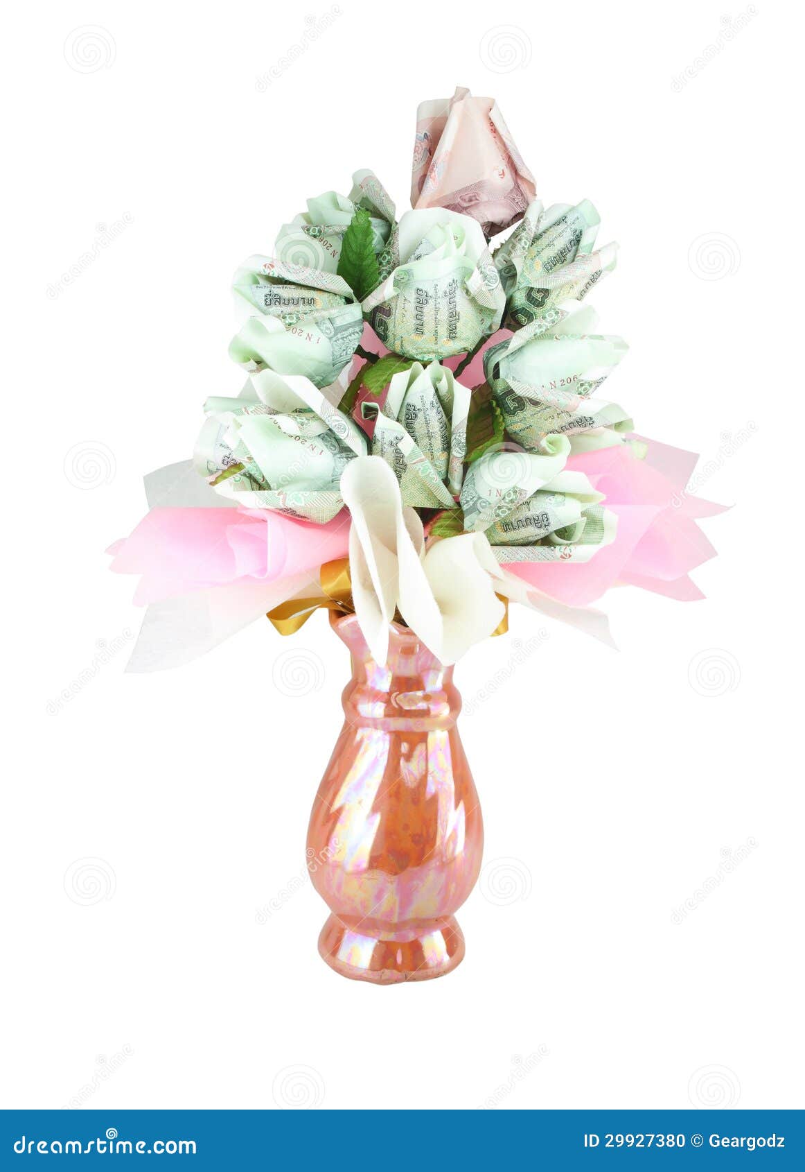 Money flower in vase stock photo. Image of bouquet, bridal 29927380
