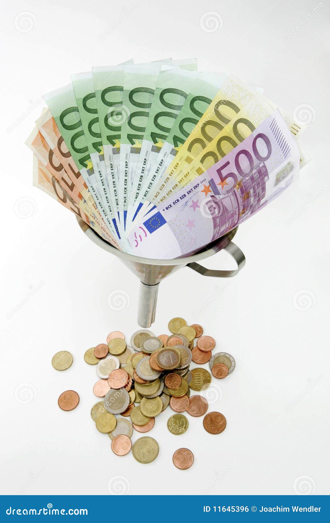 Money funnel stock photo. Image of currency, cooking 11645396