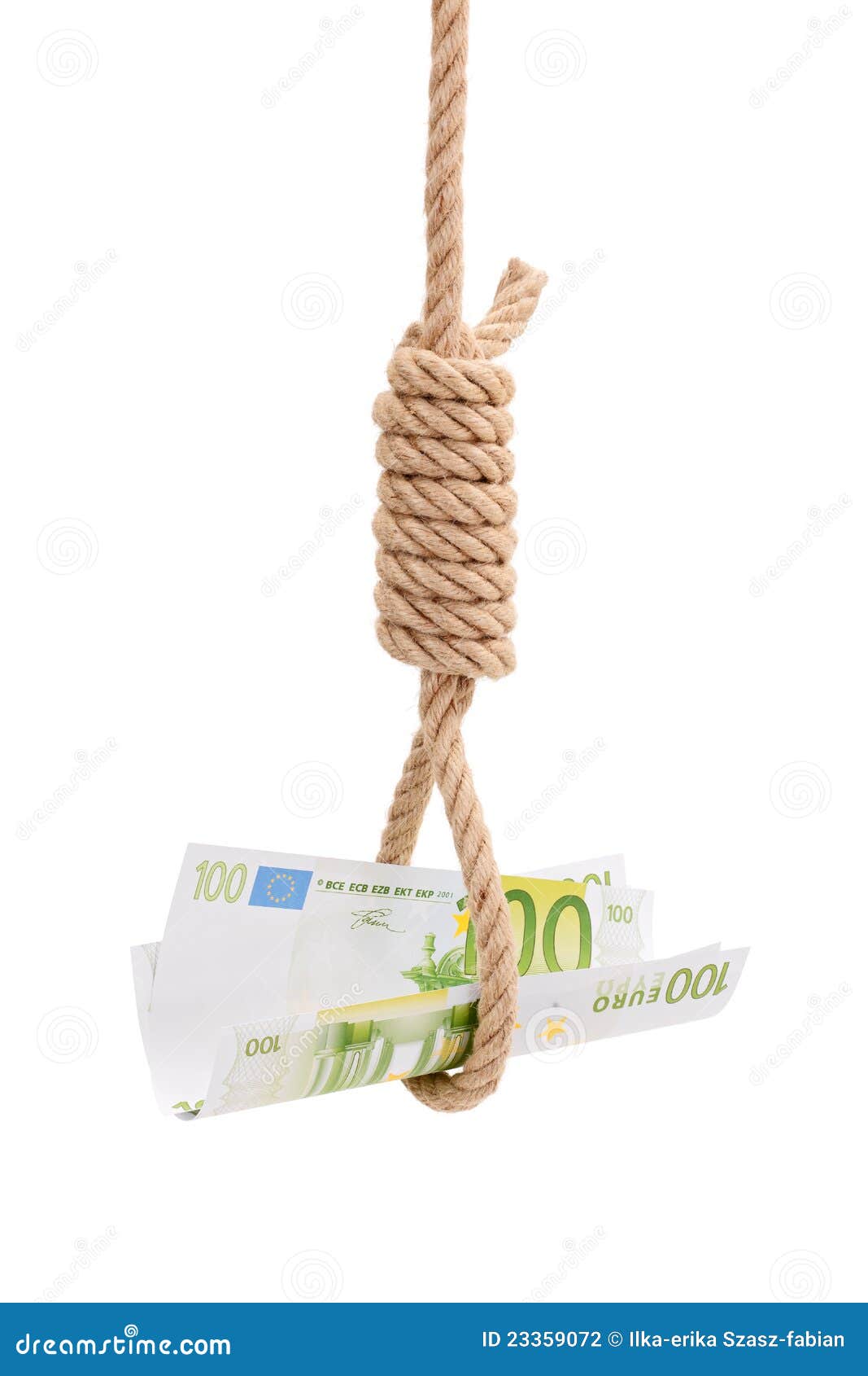 Money in gallows rope stock photo. Image of gallows, bankrupt 23359072
