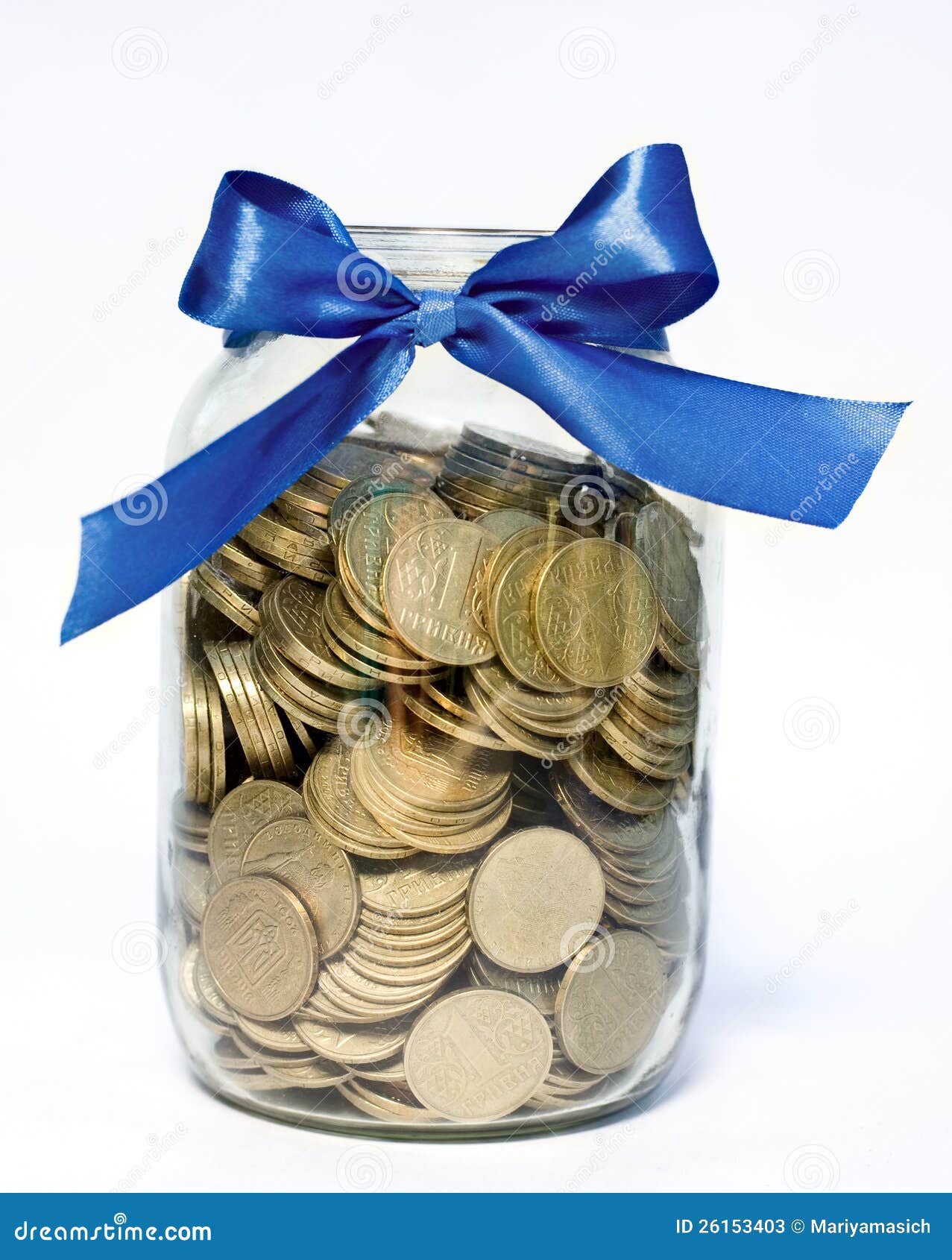 Money in glass bank stock image. Image of wealth, paying 26153403