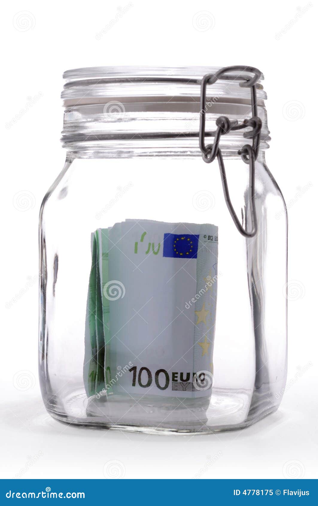Money in a Glass Jar stock image. Image of tender, dollar 4778175