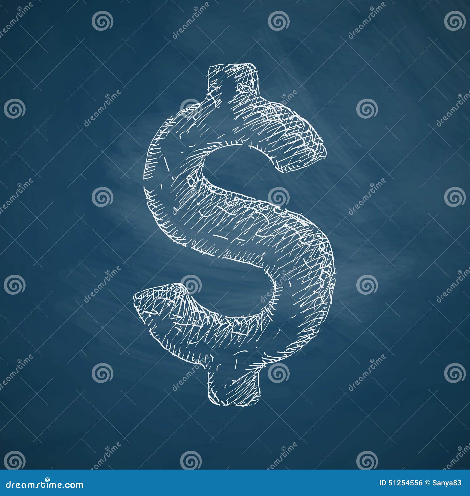 Money icon stock vector. Illustration of board, draw - 51254556