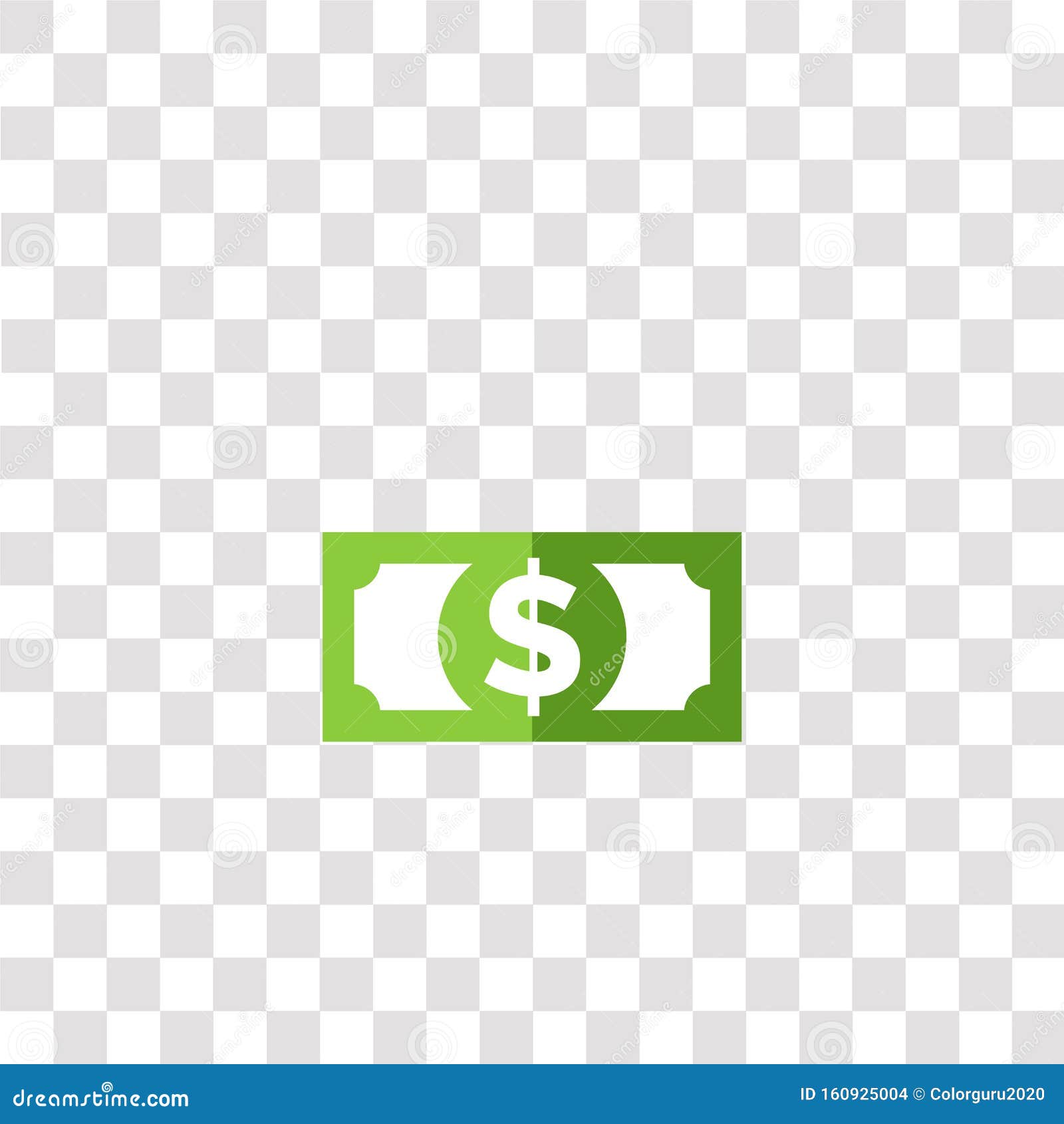 Money Icon Sign And Symbol. Money Color Icon For Website