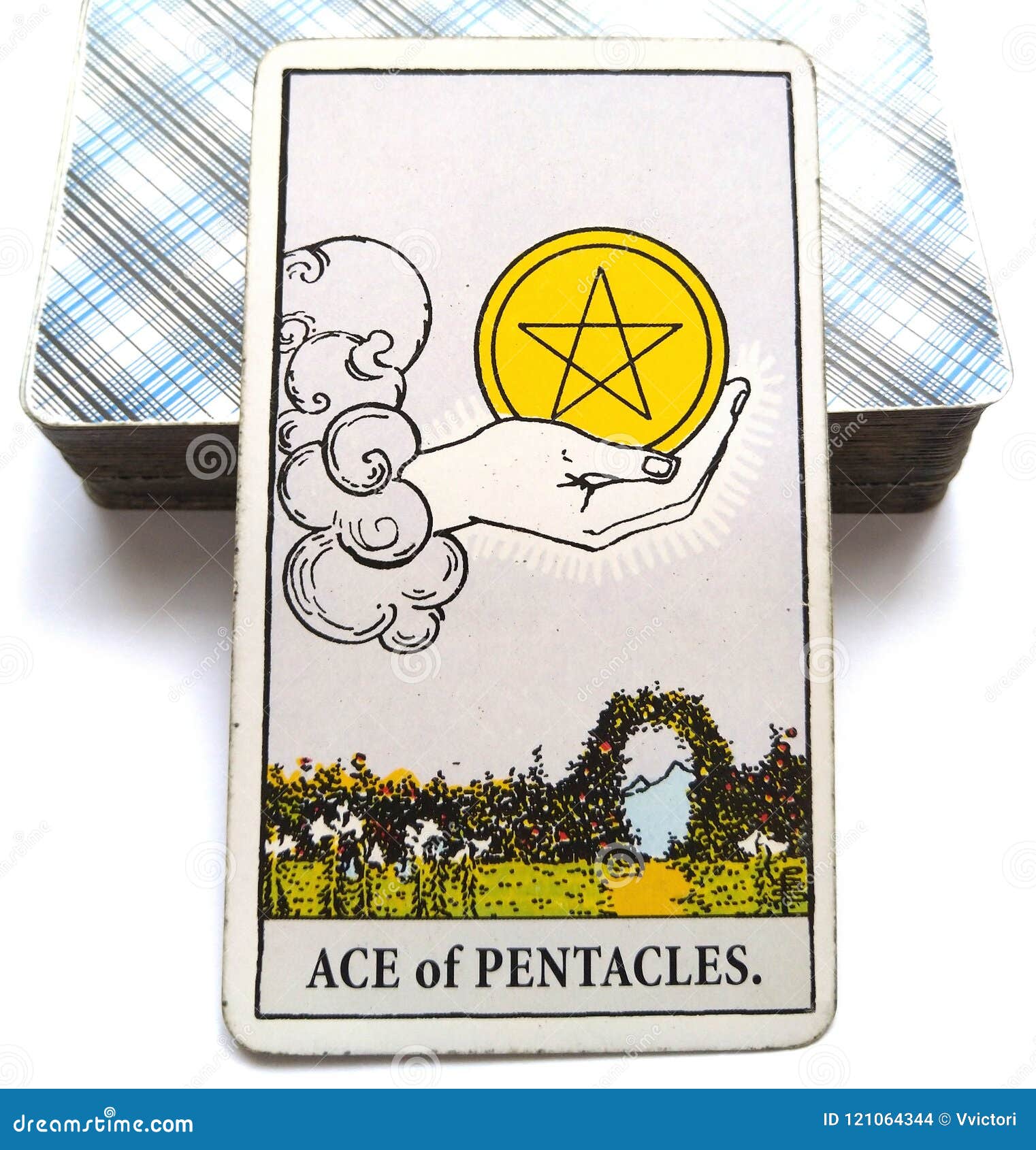 Ace of Pentacles ~ Tarot Card for Monday